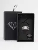 Rhodium Pave Solitaire Ring 3-Pack sold by lovisa