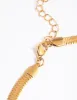 Waterproof Gold Plated Stainless Steel Herringbone Necklace sold by lovisa