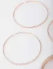 Rose Gold Thick & Thin Bangle 4-Pack sold by lovisa