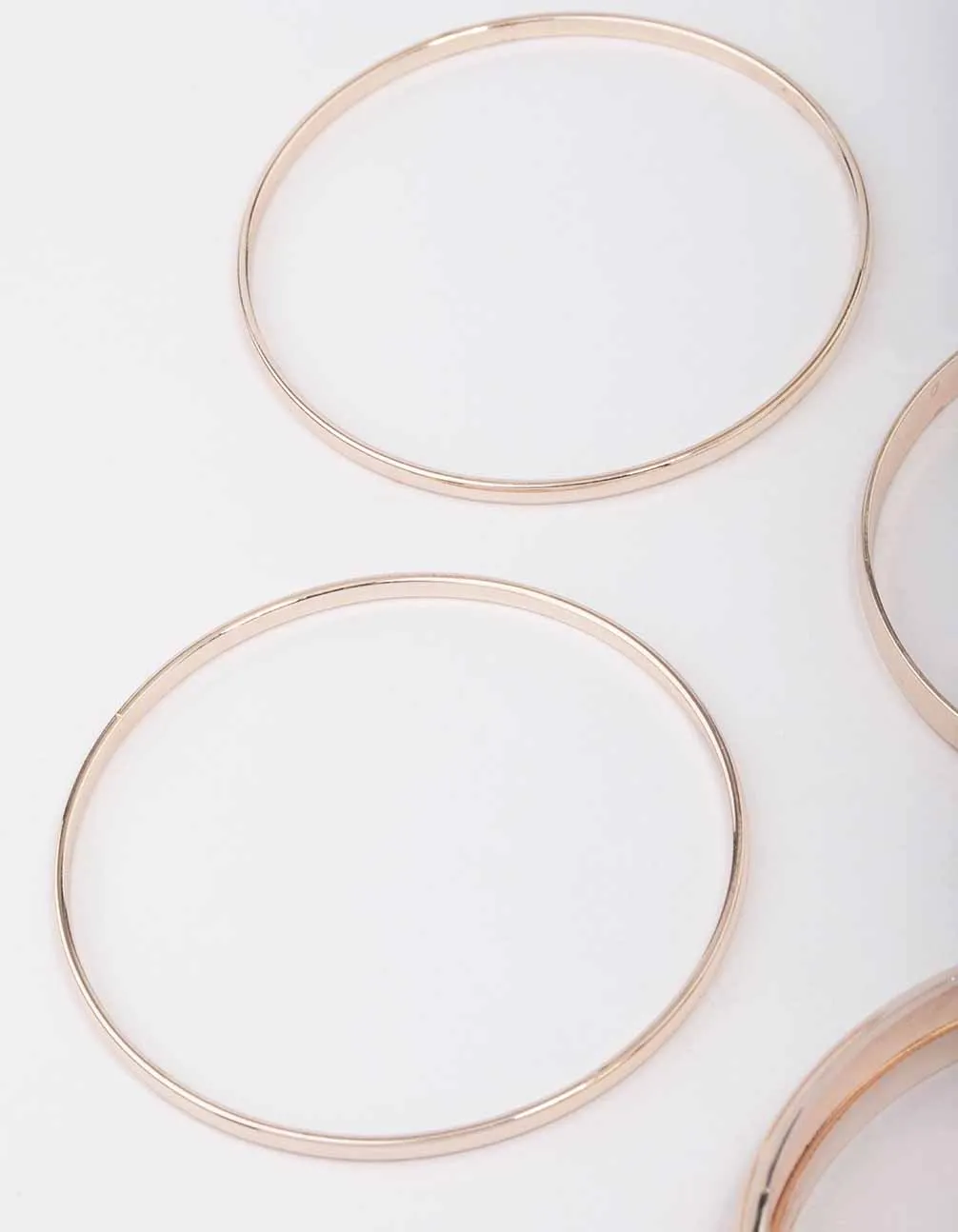 Rose Gold Thick & Thin Bangle 4-Pack sold by lovisa product image thumbnail 3