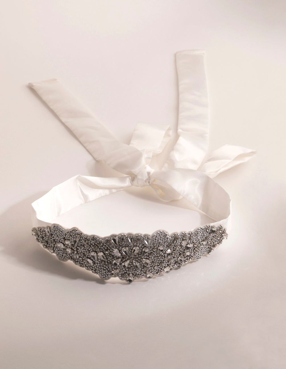 Embossed Crystal Beaded Sash sold by lovisa