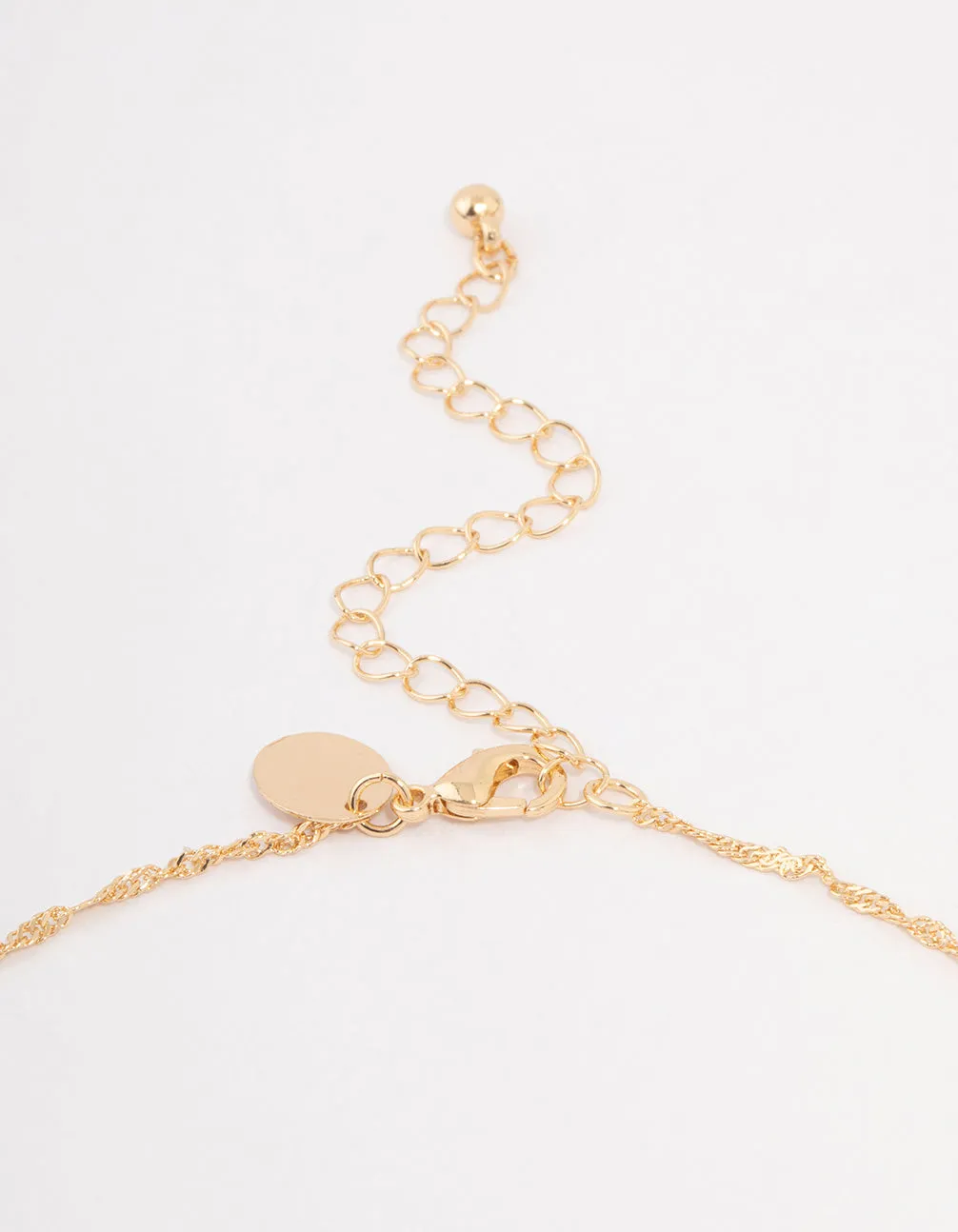 Gold Flower Pendant Necklace sold by lovisa product image thumbnail 3