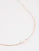 Gold Freshwater Pearl Necklace sold by lovisa