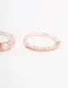 Rose Gold Plated Fine Marquise Stacking Ring 3-Pack sold by lovisa