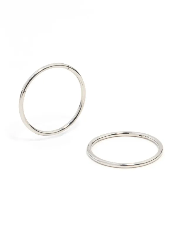 Surgical Steel Sleeper Earrings 14MM sold by lovisa