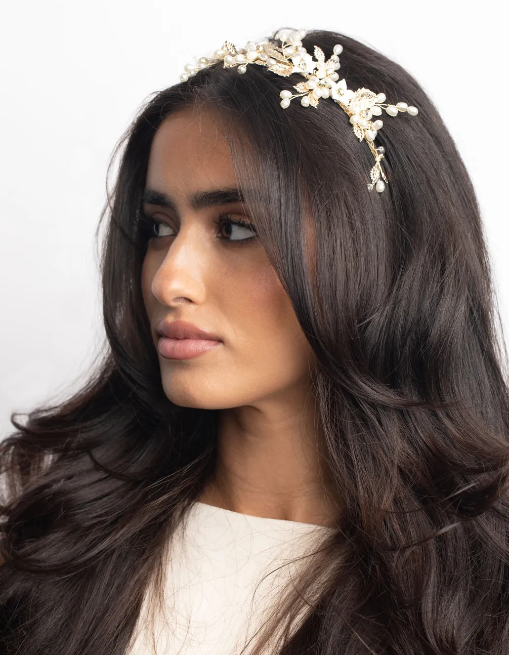 Gold Flower & Leaf Headband sold by lovisa product image thumbnail 2
