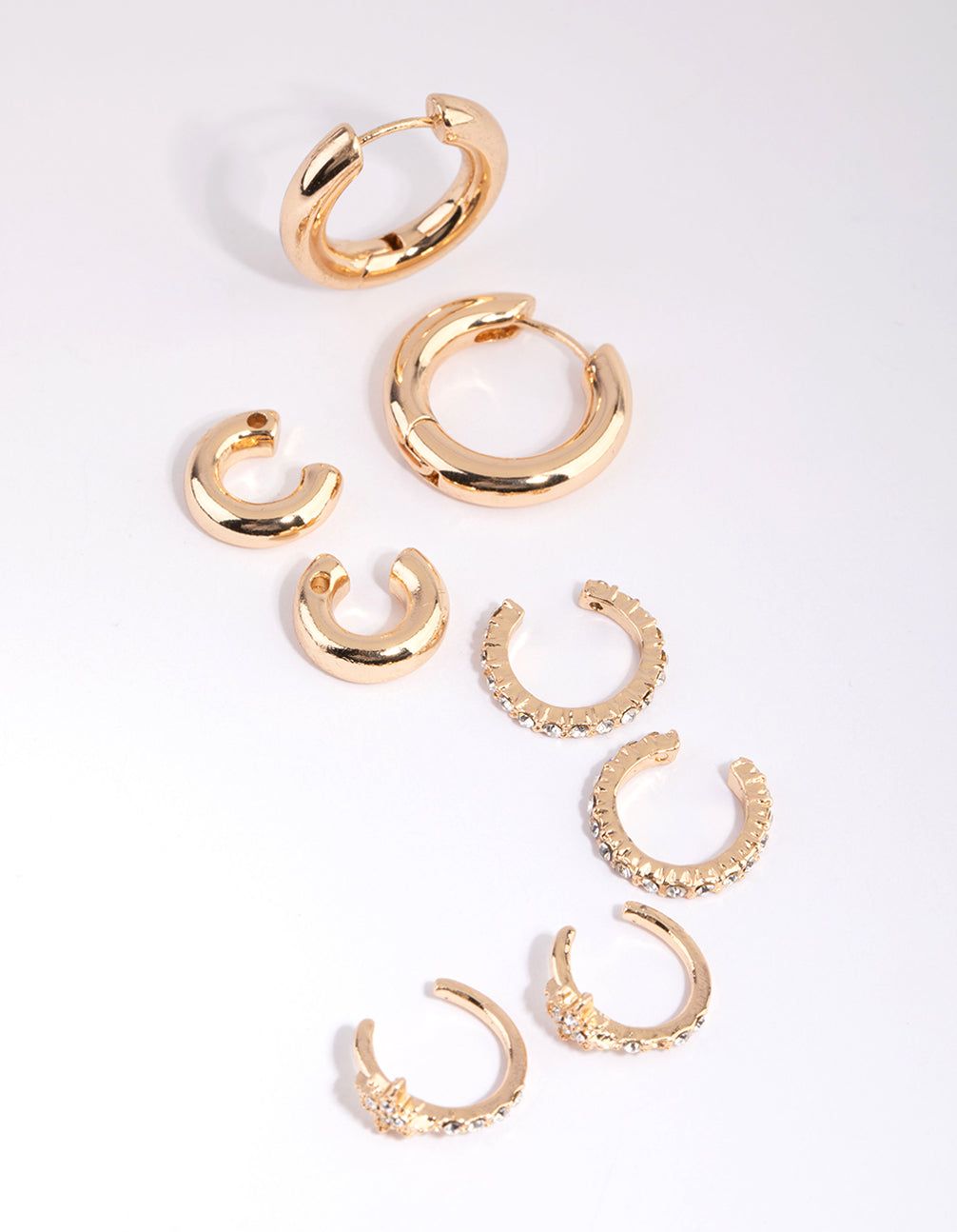 Gold Diamante Cuff Stack Pack sold by lovisa