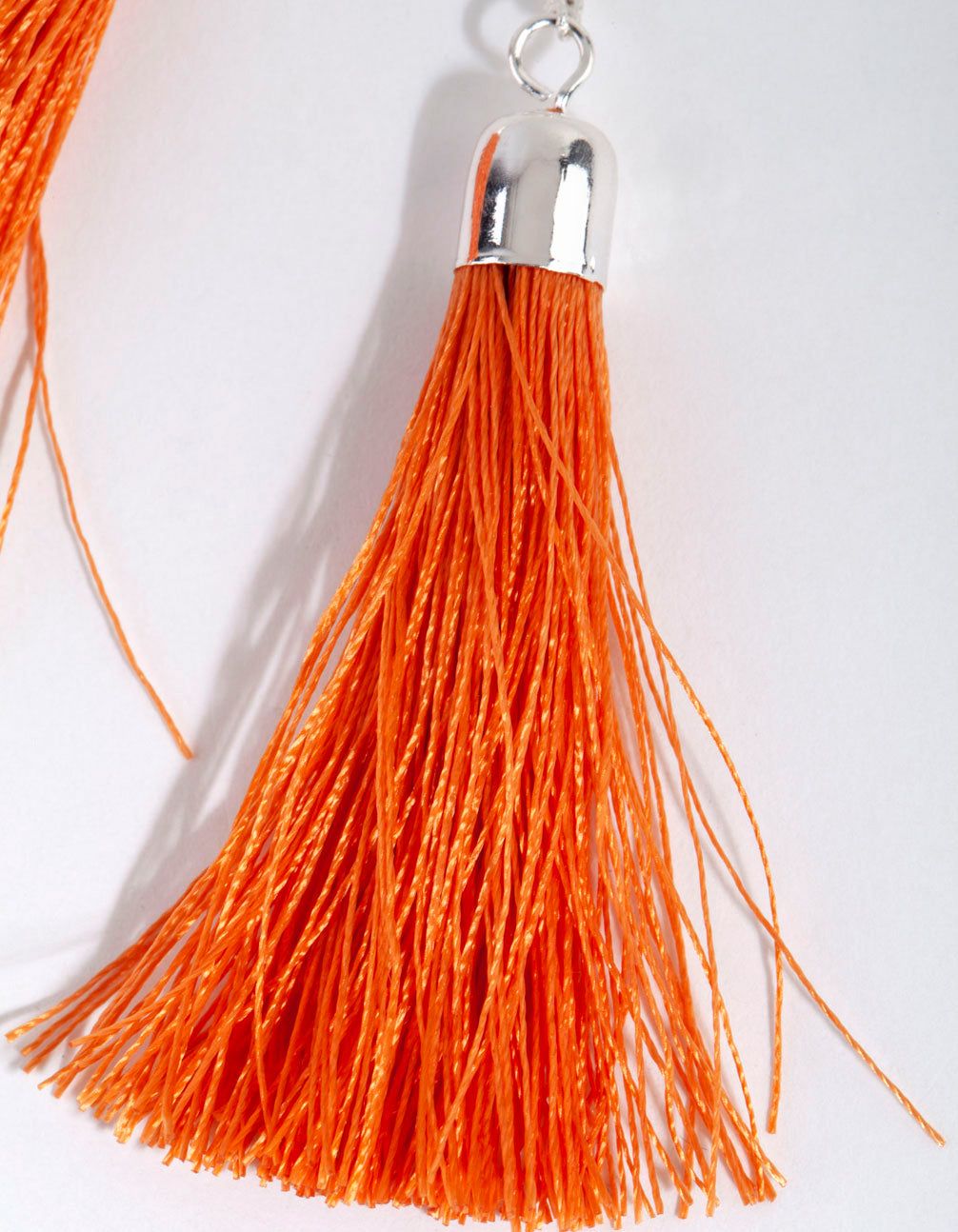 Orange Capped Tassel Drop Earrings sold by lovisa product image thumbnail 3