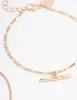 Gold T Bar Bracelet Pack sold by lovisa