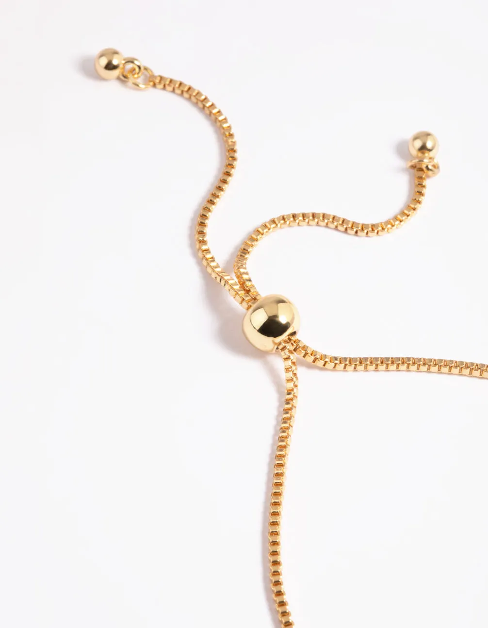 Gold Plated Cubic Zirconia Baguette Toggle Tennis Bracelet sold by lovisa product image thumbnail 3