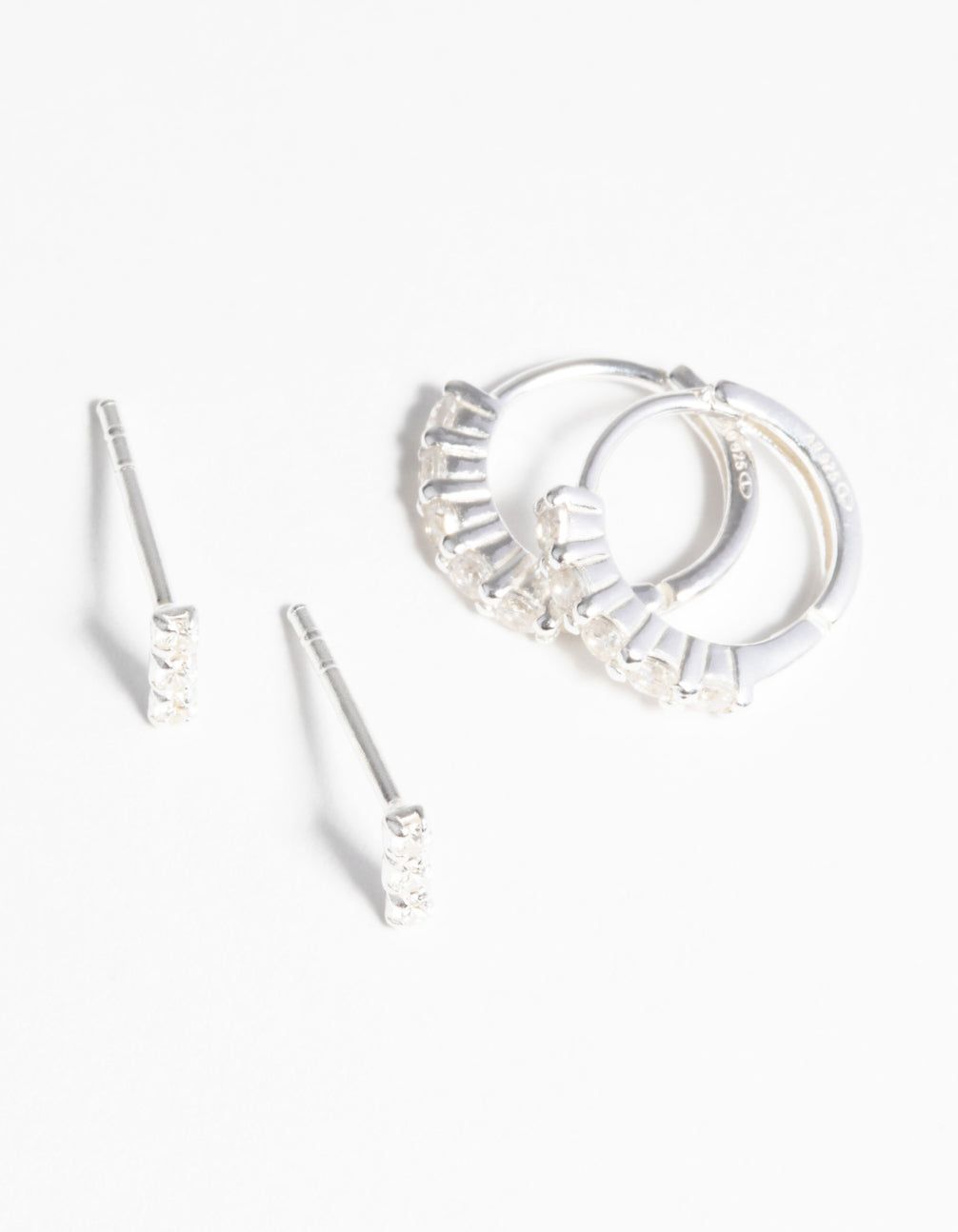 Sterling Silver Diamante Stack Pack sold by lovisa product image thumbnail 3
