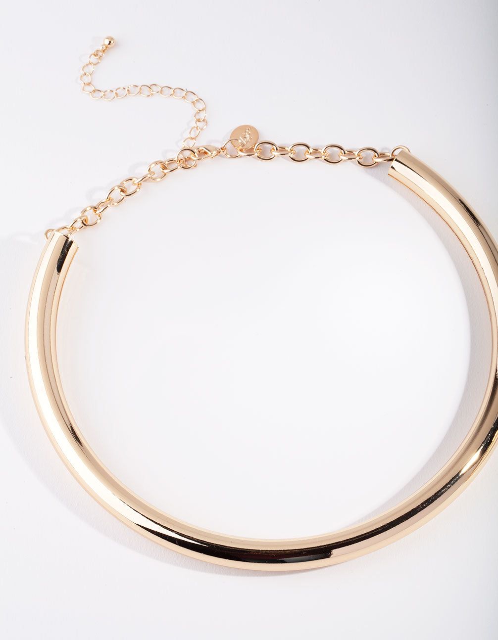 Gold Tube Hoop & Necklace Set sold by lovisa product image thumbnail 4