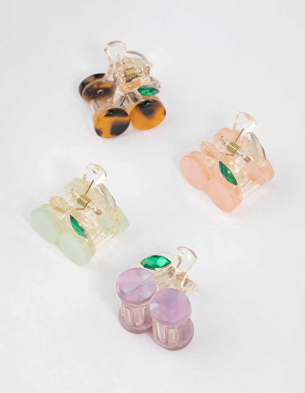 Cherry Hair Claw Clip 4-Pack sold by lovisa product image thumbnail 3