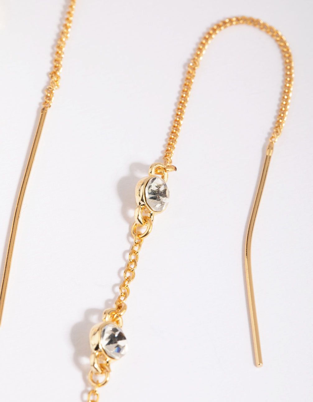 Gold Plated Thread-Through Earrings with Freshwater Pearls sold by lovisa product image thumbnail 3