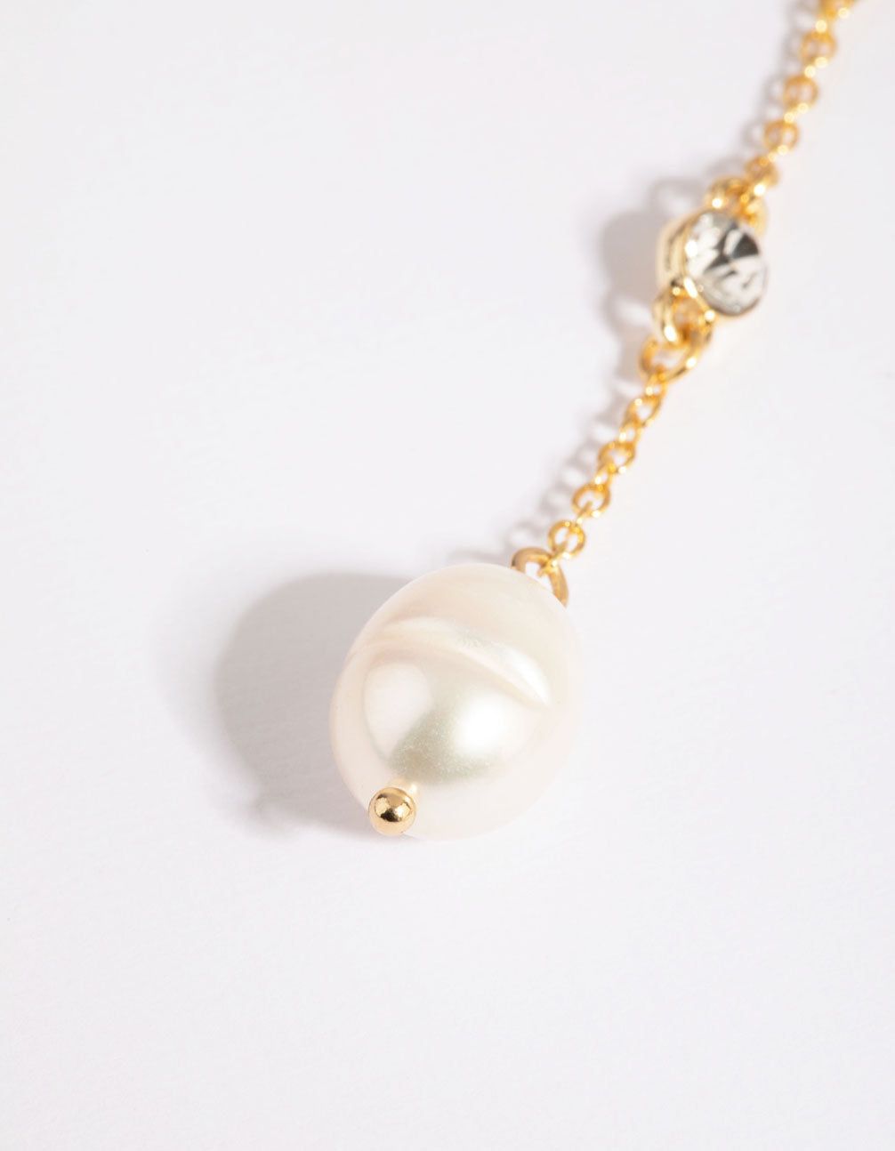 Gold Plated Thread-Through Earrings with Freshwater Pearls sold by lovisa product image thumbnail 4