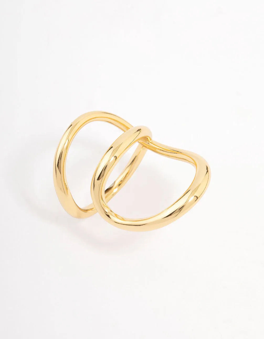 Gold Plated Elongated Wrap Ring sold by lovisa product image thumbnail 2