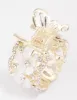 Gold Flower Butterfly Pony Tail Clip sold by lovisa