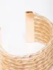 Gold Textured Wrist Cuff sold by lovisa