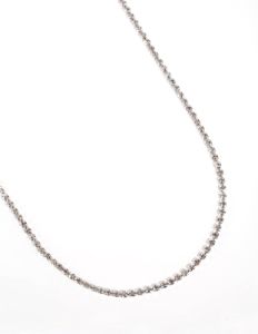 Silver Fine Cupchain Short Necklace sold by lovisa
