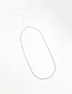 Silver Fine Cupchain Short Necklace sold by lovisa
