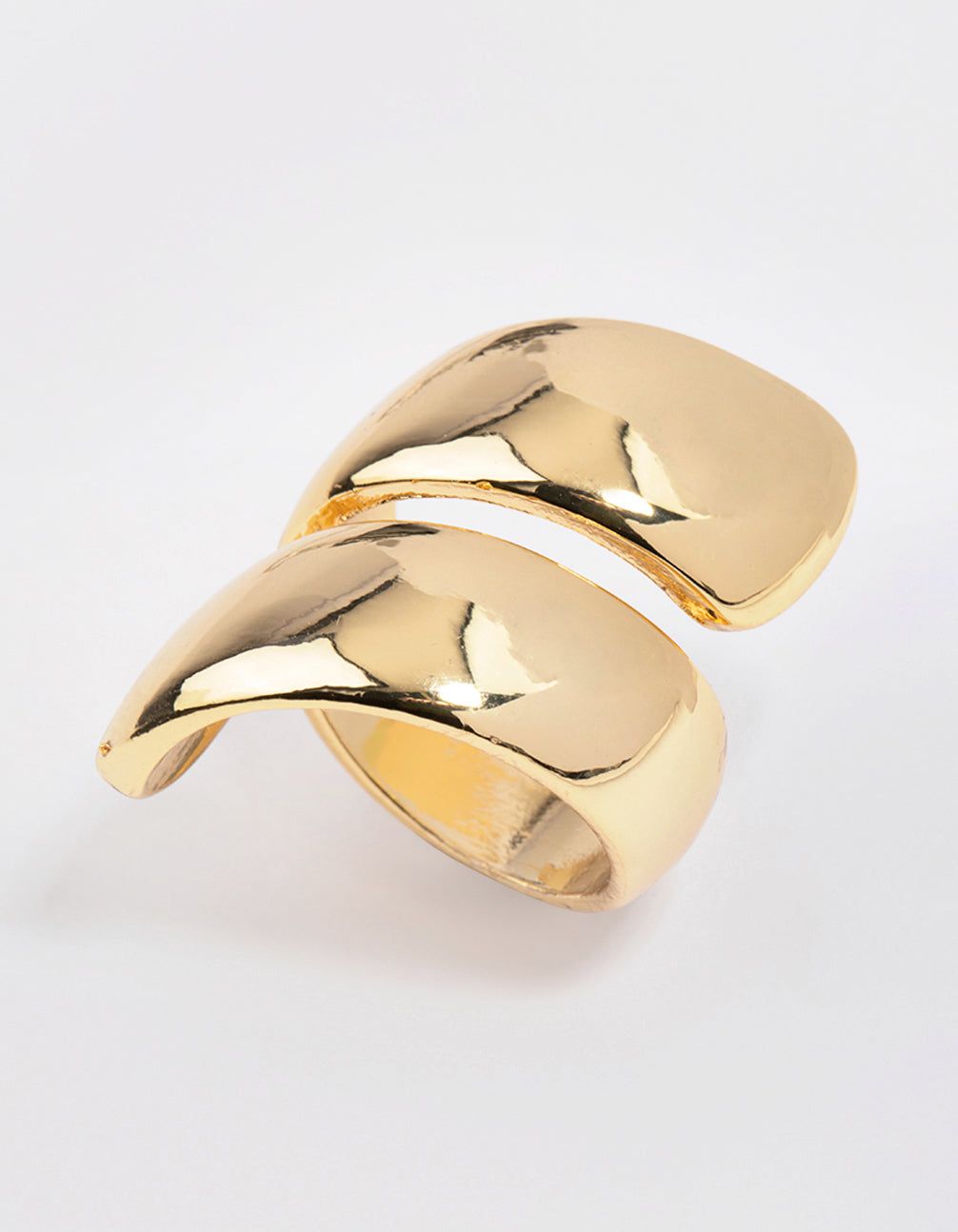 Gold Plated Classic Chunky Wrapped Ring sold by lovisa product image thumbnail 3