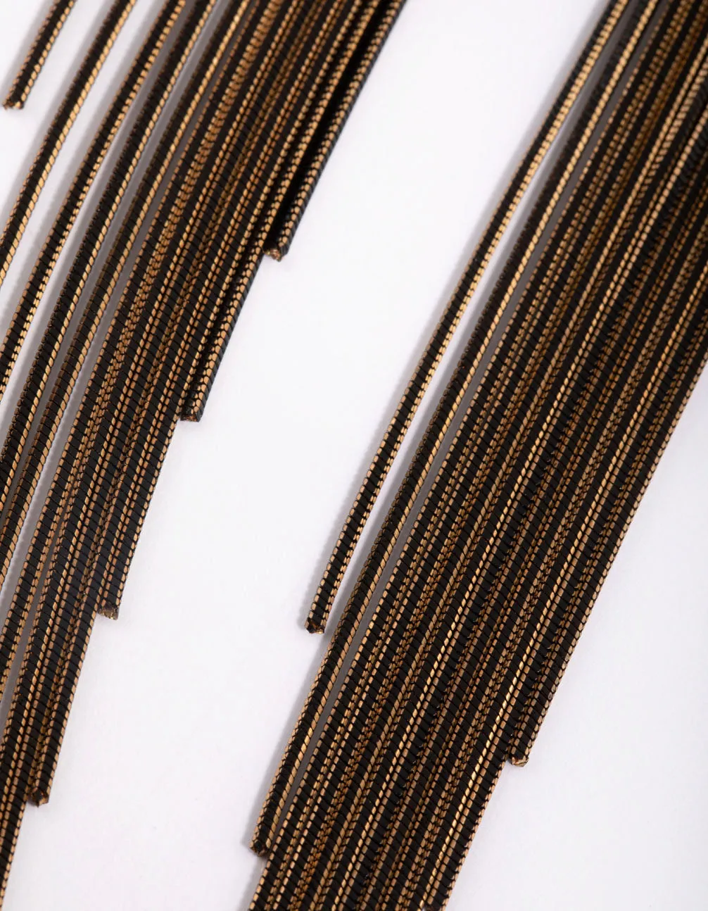 Gold Waterfall Diamond Cut Earrings sold by lovisa product image thumbnail 3