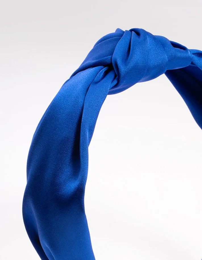 Blue Fabric Twist Knot Headband sold by lovisa product image thumbnail 2