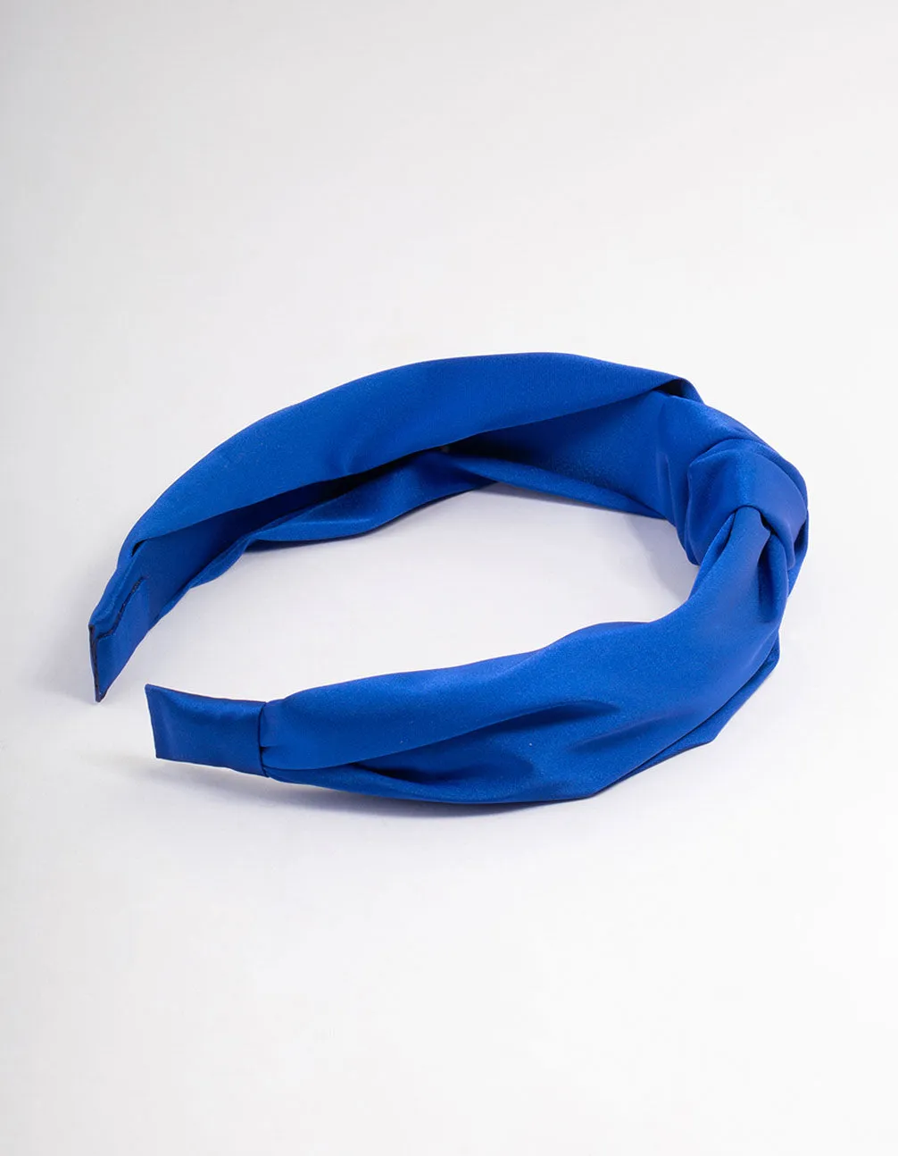 Blue Fabric Twist Knot Headband sold by lovisa product image thumbnail 3
