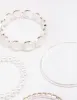 Silver Pearl Stretch Bracelet 5-Pack sold by lovisa
