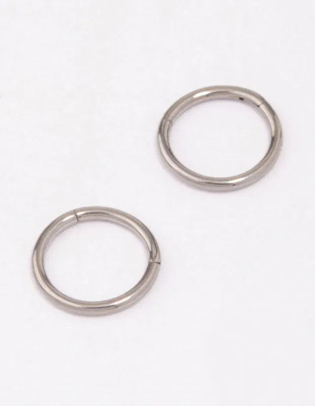 Titanium Fine Sleeper Earrings 6mm sold by lovisa