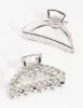 Silver Diamante Claw Set sold by lovisa