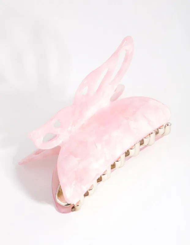 Acrylic Mix Butterfly Claw sold by lovisa