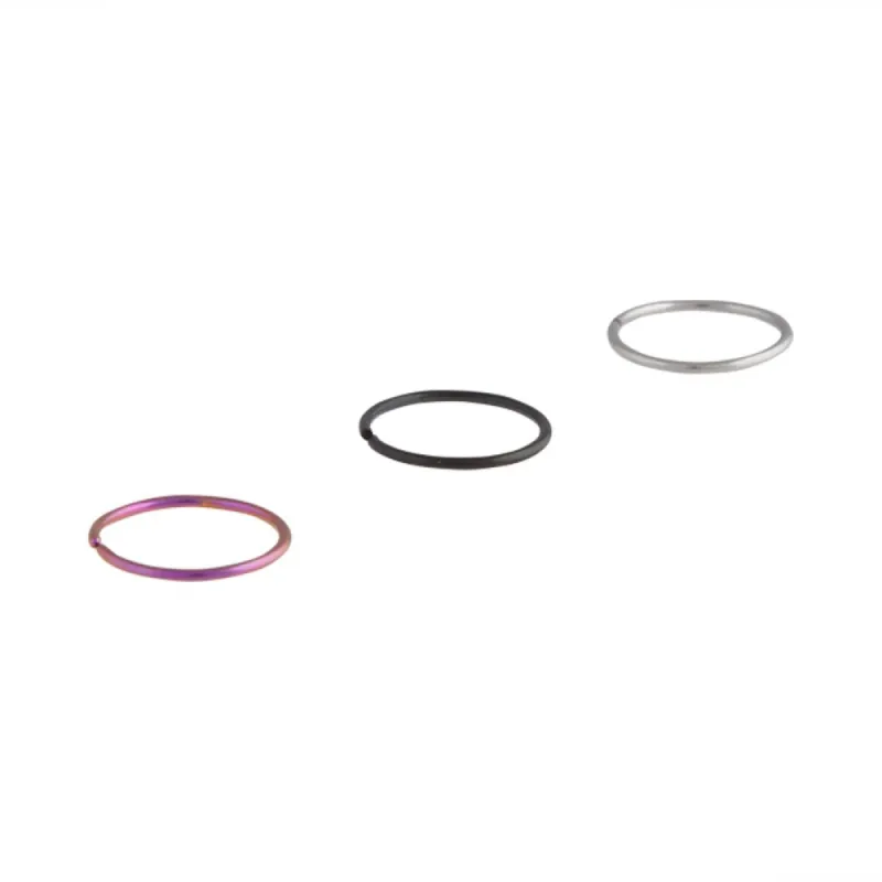Mixed Metal Classic Nose Ring Pack sold by lovisa