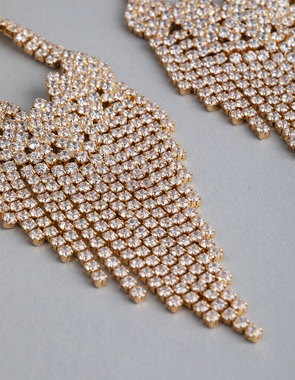 Gold Cubic Zirconia Chandelier Earrings sold by lovisa product image thumbnail 3