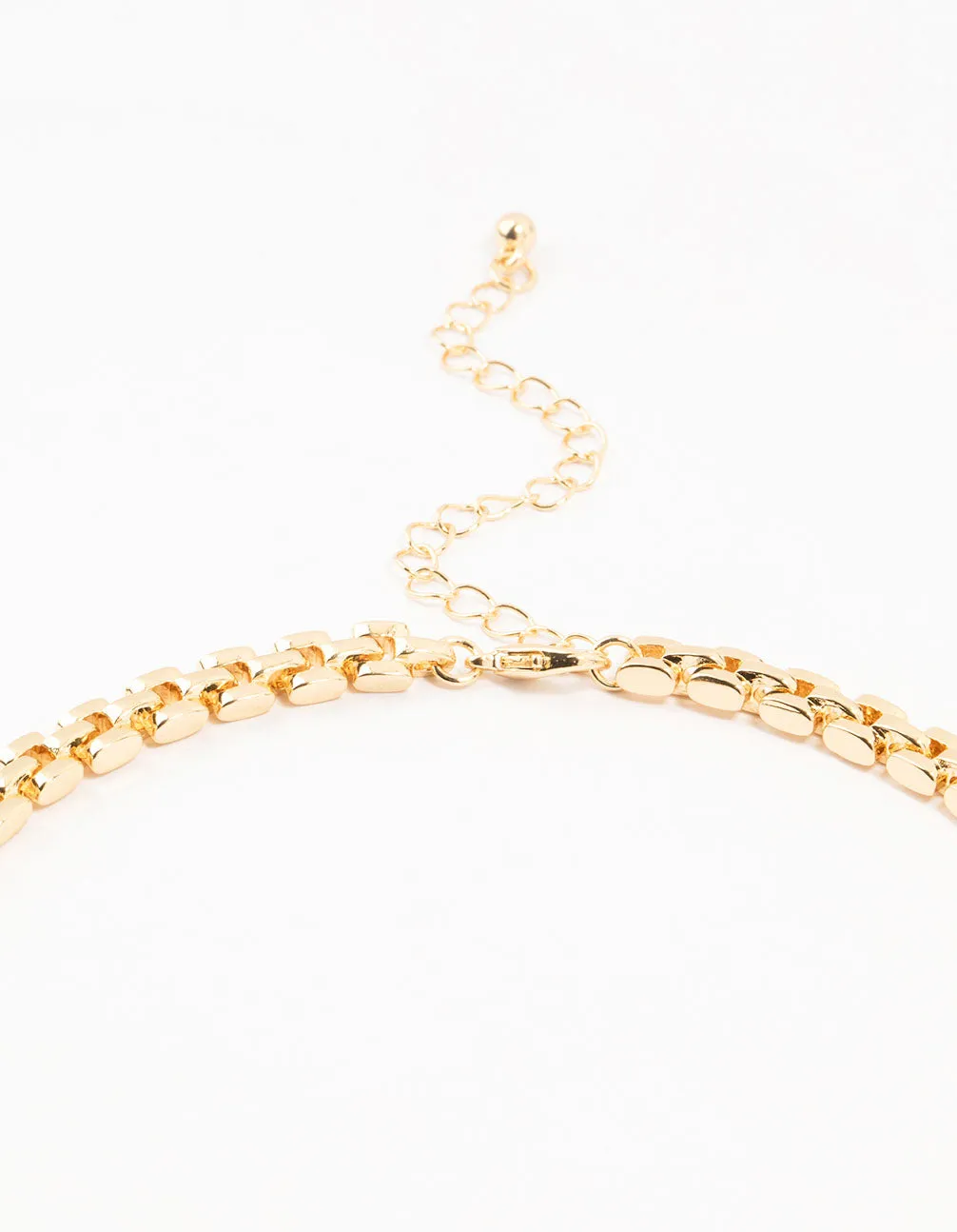 Gold Plated Watch Chain Necklace sold by lovisa product image thumbnail 3