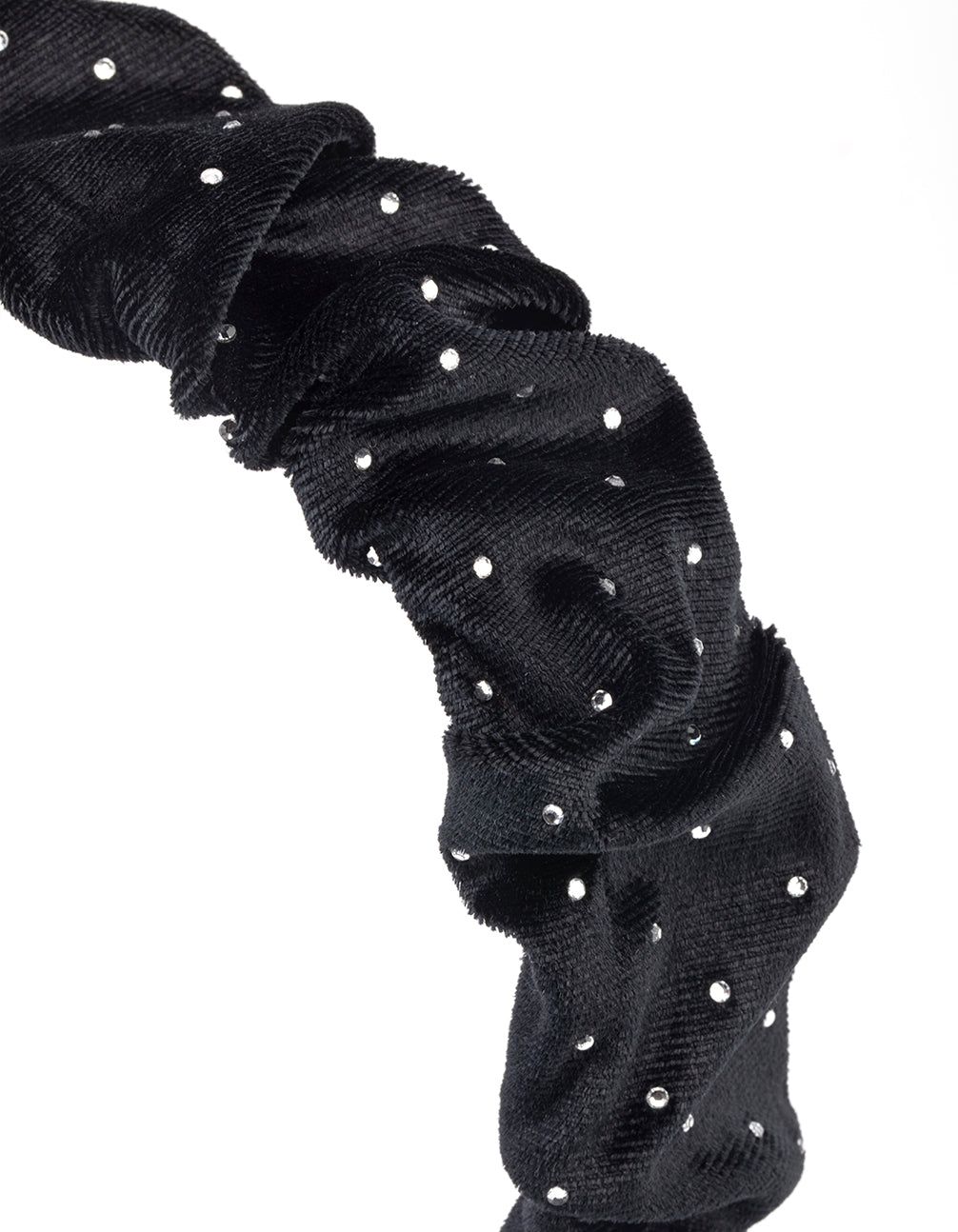 Fabric Velvet Diamante Headband sold by lovisa product image thumbnail 2