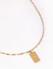 Waterproof Gold Plated Stainless Steel Diamante Star Necklace sold by lovisa