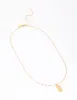 Waterproof Gold Plated Stainless Steel Diamante Star Necklace sold by lovisa