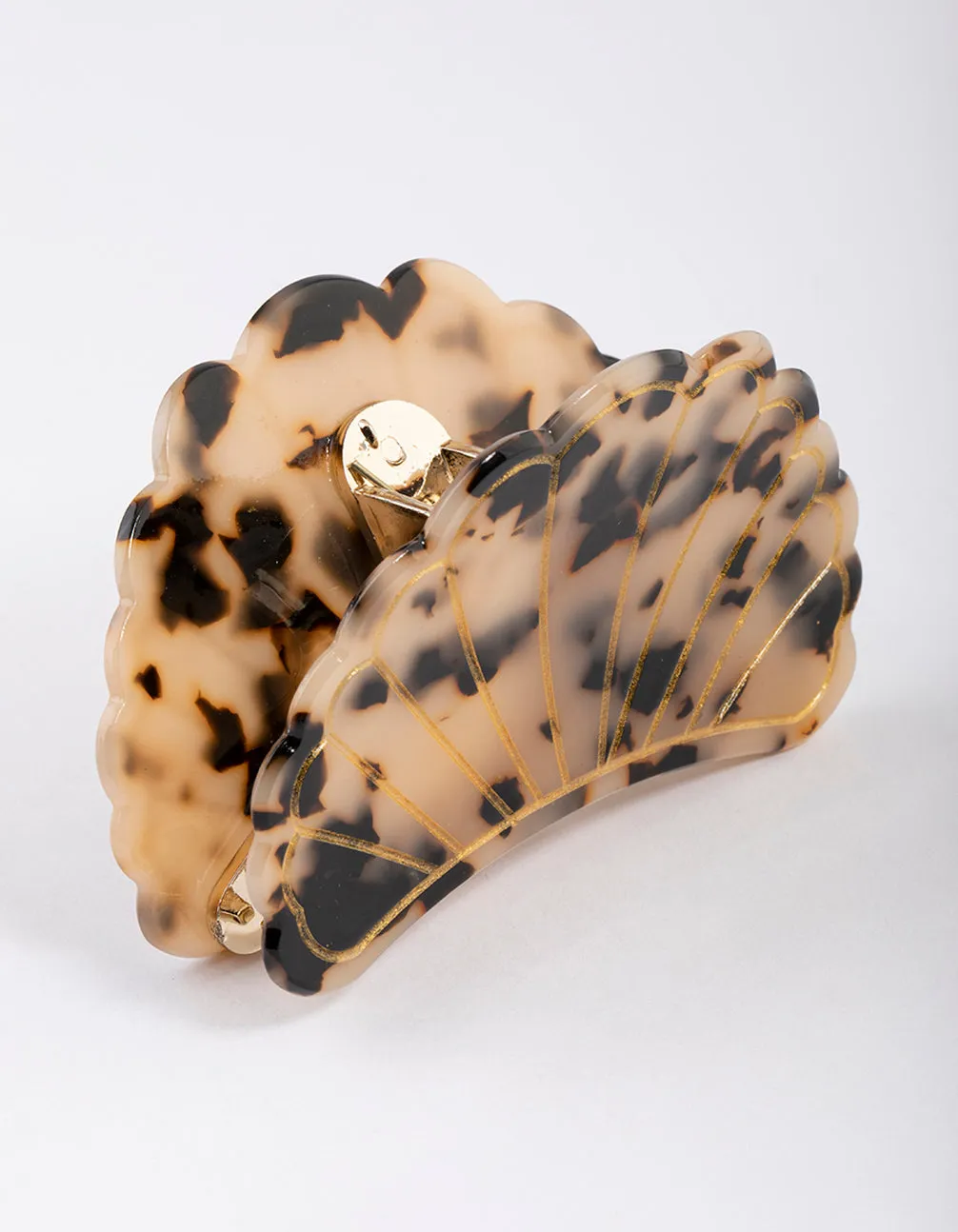 Acrylic Tortoiseshell Claw Clip sold by lovisa product image thumbnail 2