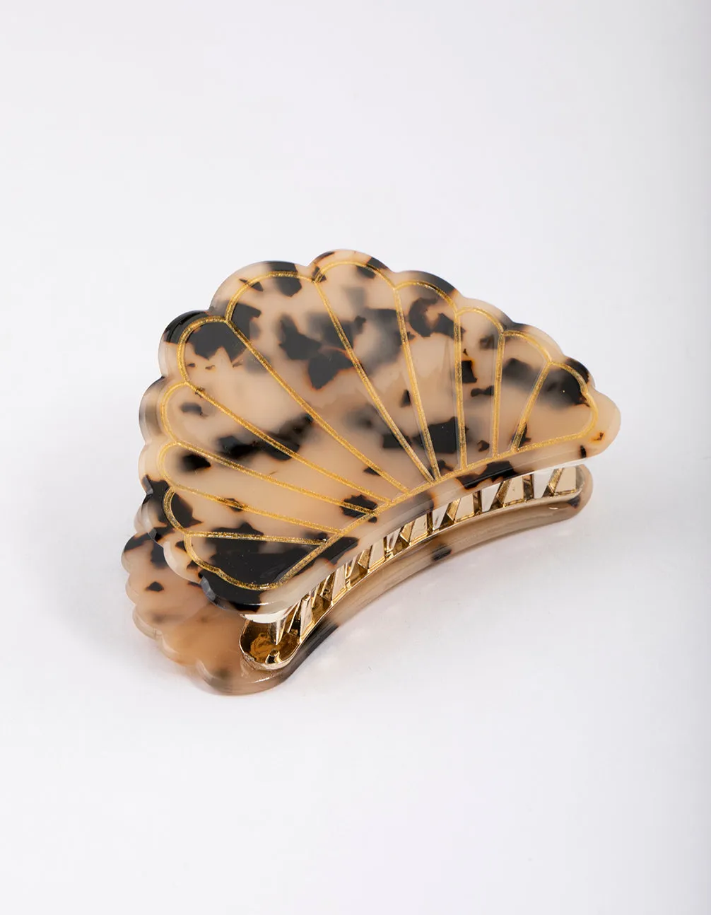 Acrylic Tortoiseshell Claw Clip sold by lovisa