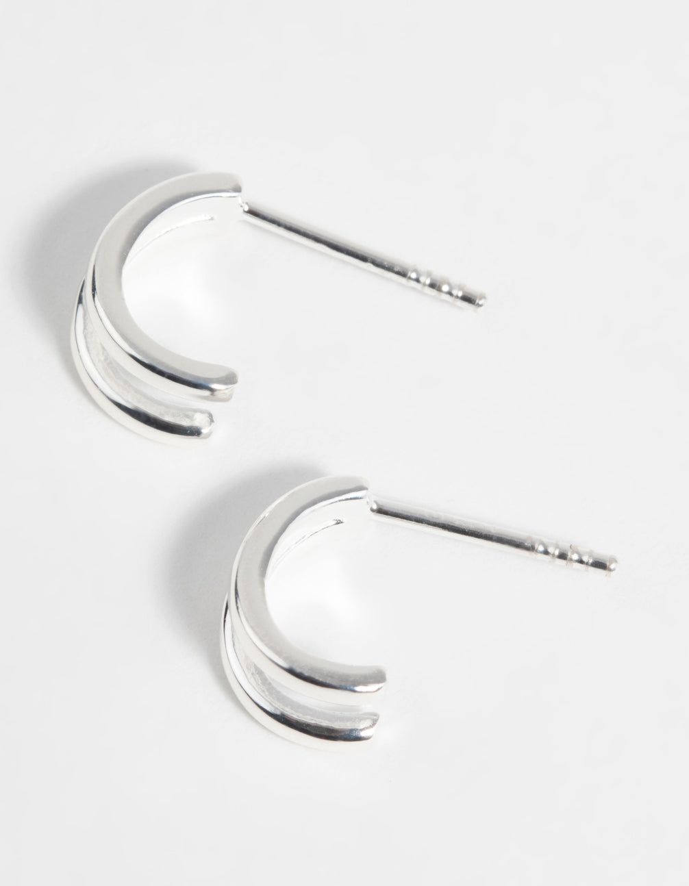 Sterling Silver Hoop Earrings sold by lovisa product image thumbnail 3