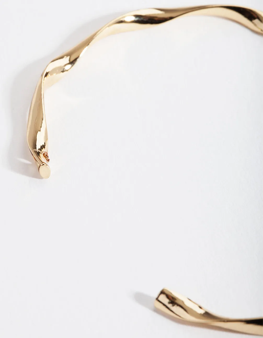 Gold Plated Twist Bangle sold by lovisa product image thumbnail 3