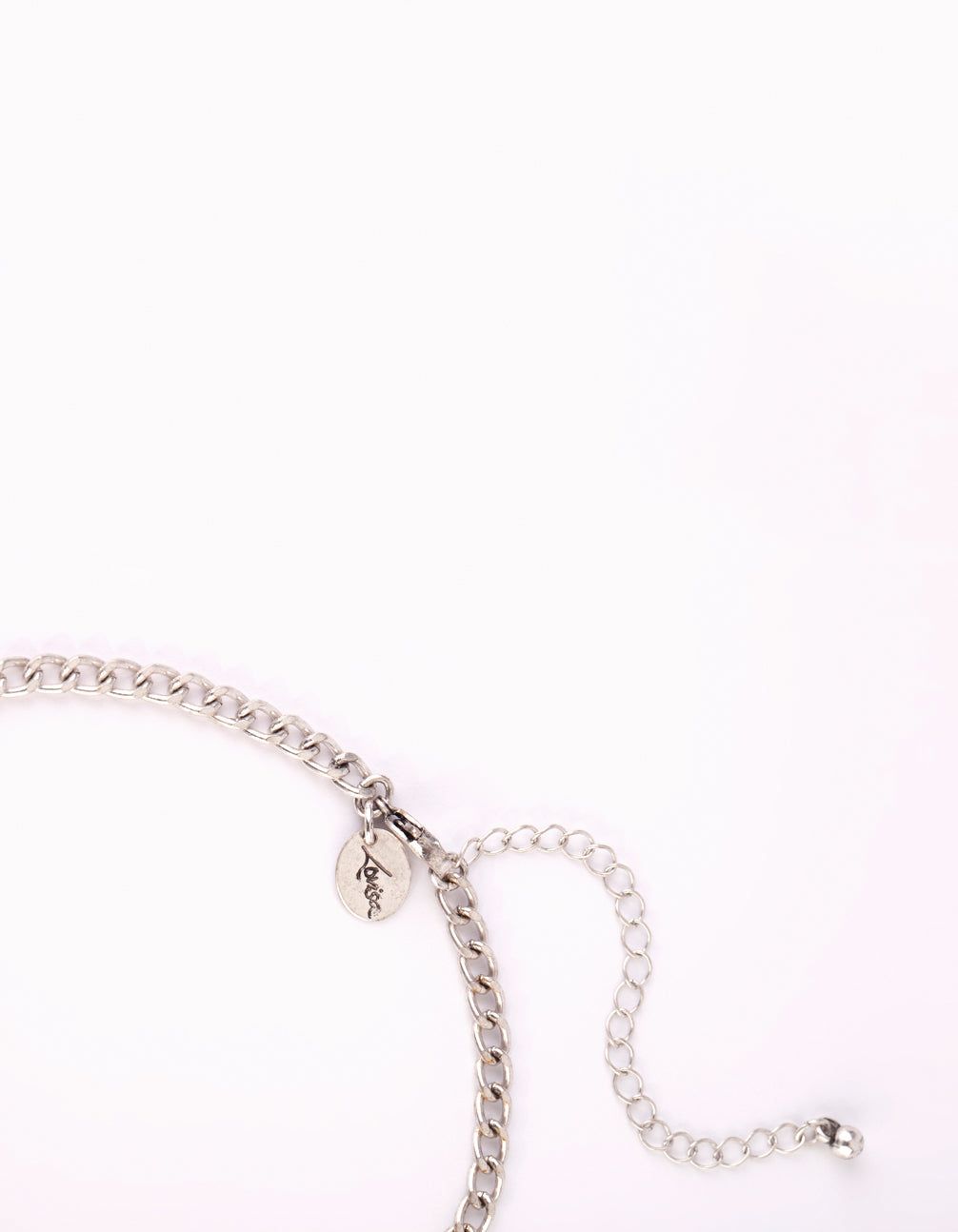 Rhodium Coin & Chain Necklace sold by lovisa product image thumbnail 3