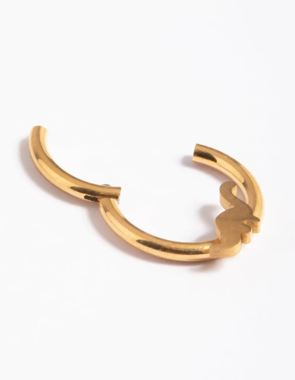 Gold Plated Surgical Steel Dino Clicker sold by lovisa product image thumbnail 5