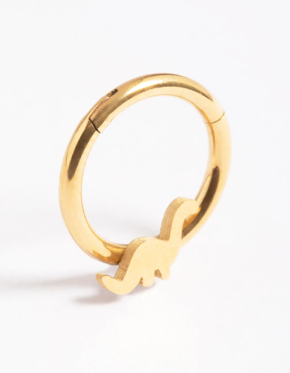 Gold Plated Surgical Steel Dino Clicker sold by lovisa product image thumbnail 4