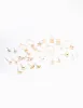 Gold Pearl Drip Heart Earring 12-Pack sold by lovisa
