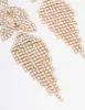 Gold Petal Cupchain Drop Earrings sold by lovisa