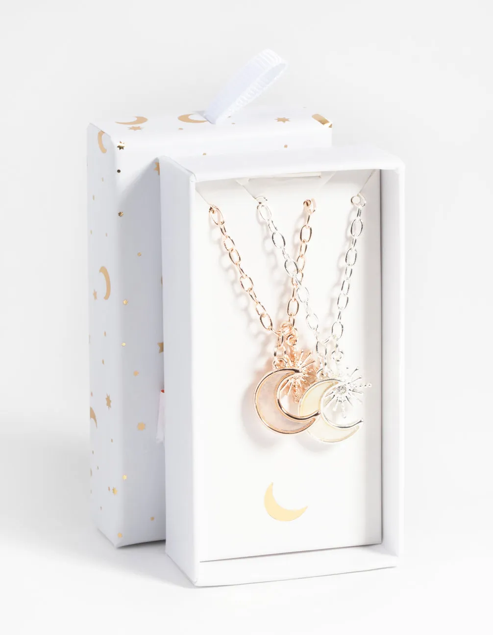 Mixed Metal Celestial Necklace Set sold by lovisa product image thumbnail 2