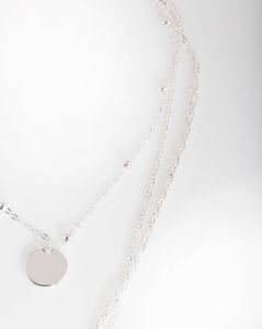 Silver Mixed Chain Choker sold by lovisa
