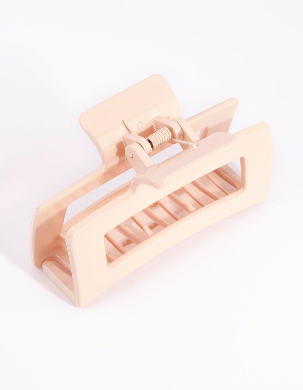 Cream Box-Shaped Hair Claw Clip sold by lovisa product image thumbnail 2